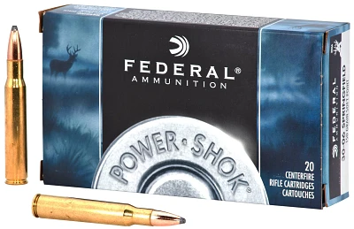 Federal Premium Ammunition Power-Shok .30-06 Springfield 150-Grain Centerfire Rifle Ammunition                                  