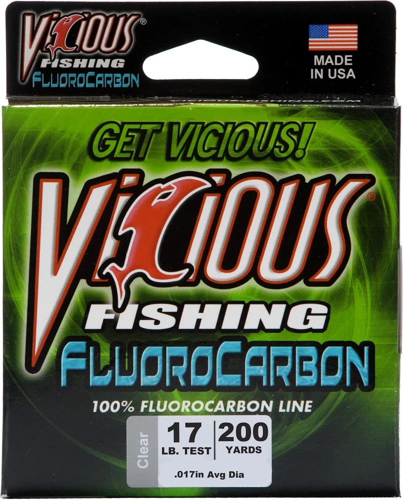 Vicious 17 lb. - 200 yards Fluorocarbon Fishing Line                                                                            