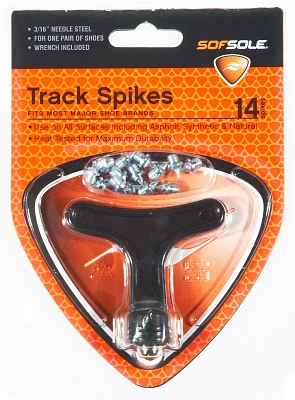 Sof Sole® 3/16" Steel Needle Track Spikes                                                                                      