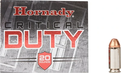 Hornady .40 S&W 175-Grain FlexLock Critical DUTY Handgun Ammunition - 20 Rounds                                                 
