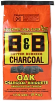 B&B Natural Oak 17.6 lb. Grill Briquettes                                                                                       