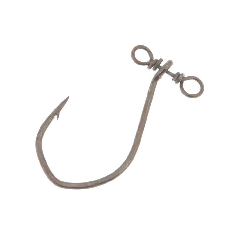 VMC SpinShot™ 1/0 Drop Shot Hooks 4-pack