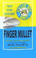 KILLER BEE BAIT Frozen 14 oz Finger Mullet Bait                                                                                 