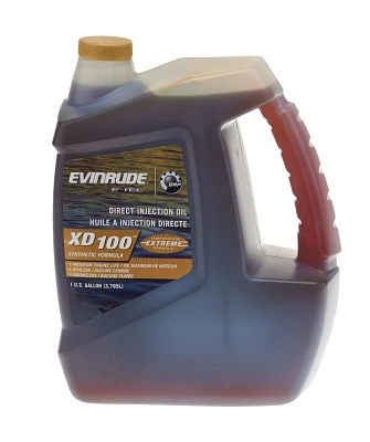Evinrude Johnson XD100 Synthetic Outboard Engine Oil                                                                            