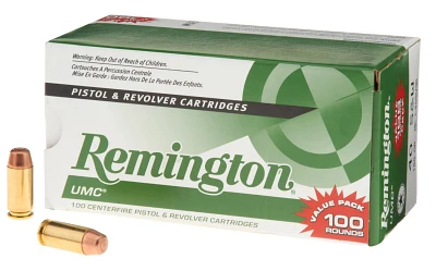 Remington .40 S&W 180-Grain Centerfire Ammunition                                                                               