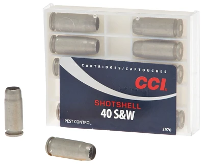 CCI Pest Control .40 S&W 88-Grain Centerfire Shotshells - 10 Rounds                                                             