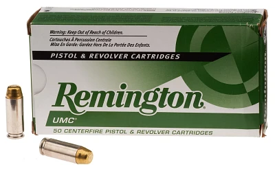 Remington UMC 10mm Auto 180-Grain Centerfire Handgun Ammunition                                                                 