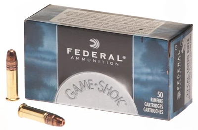 Federal Premium® Game Shok .22 LR 38-Grain Rimfire Rifle Ammunition                                                            