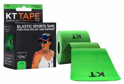 KT Tape Original Precut Elastic Athletic Tape 20-Strip Pack