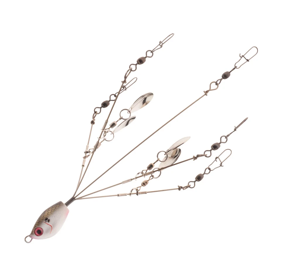 YUM YUMbrella Flash Mob Jr. Baitfish Rig                                                                                        