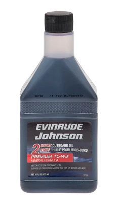 Evinrude Johnson Premium TC-W3® Mineral Formula                                                                                