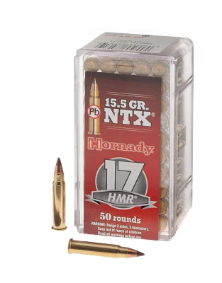 Hornady NTX® .17 HMR 15.5-Grain Rimfire Ammunition                                                                             