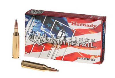 Hornady InterLock BTSP American Whitetail .243 Win 100-Grain Centerfire Rifle Ammunition - 20 Rounds                            