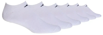 adidas Men's Athletic No-Show Socks 6 Pack                                                                                      