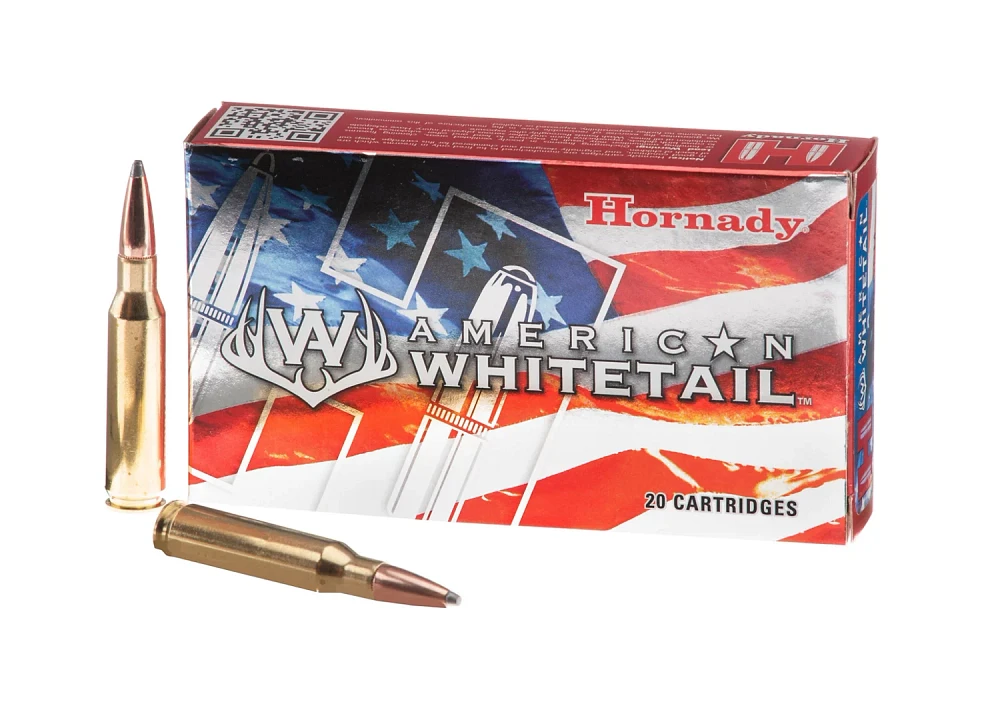 Hornady InterLock SP American Whitetail 7mm-08 Rem 139-Grain Centerfire Rifle Ammunition - 20 Rounds                            