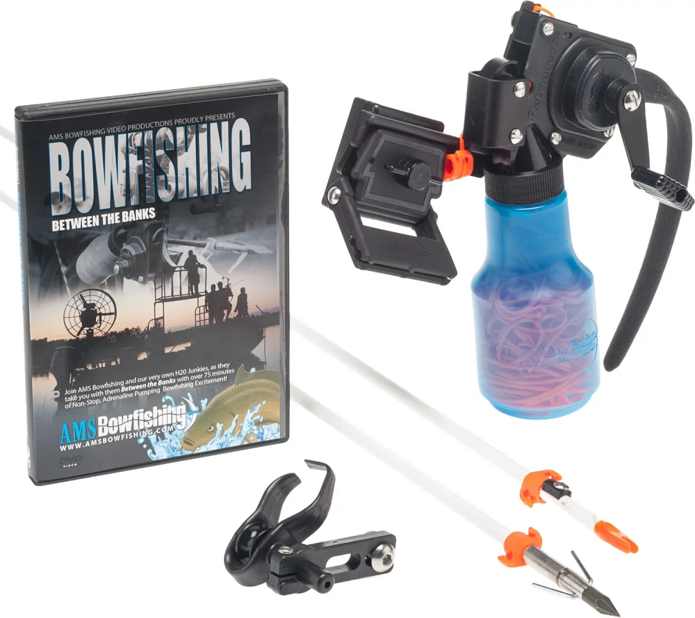 AMS Retriever Pro 610RC-216 Bowfishing Reel Right-handed Combo Kit                                                              