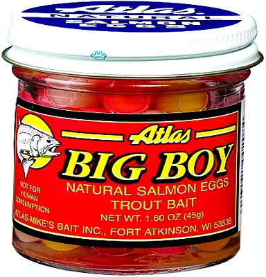 Atlas Big Boy 1.6 oz. Assorted Salmon Eggs                                                                                      