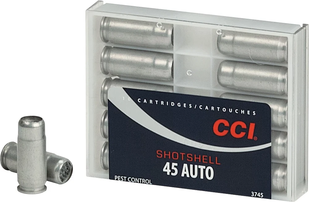 CCI Pest Control .45 Auto 120-Grain Centerfire Shotshells                                                                       