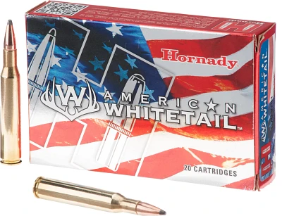 Hornady InterLock SP American Whitetail .270 Win 130-Grain Centerfire Rifle Ammunition                                          
