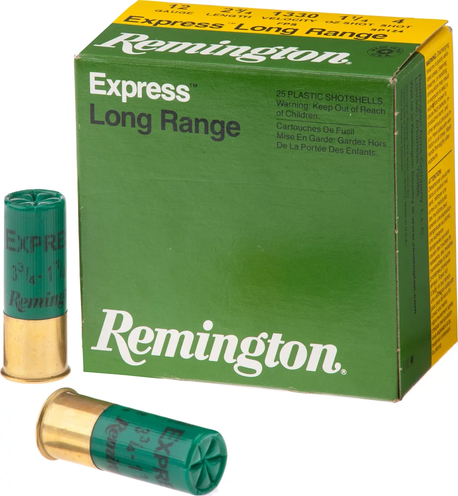 Remington Express Extra Long Range Upland 12 Gauge Shotshells                                                                   