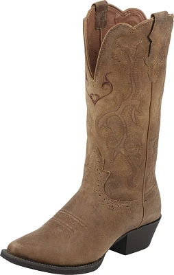 Justin Women's Puma Cowhide Western Boots                                                                                       