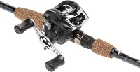 Shakespeare® Agility 6'6" M Freshwater/Saltwater Baitcast Rod and Reel Combo                                                   