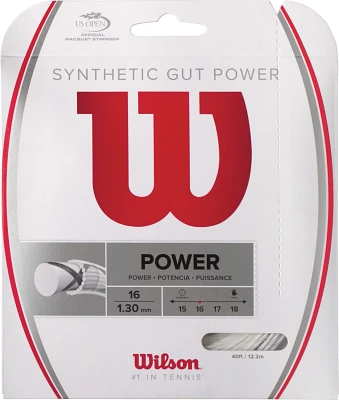 Wilson Synthetic Gut Power Tennis String                                                                                        