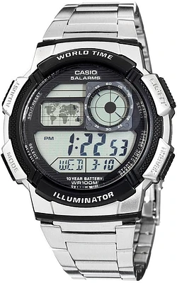 Casio Men's Classic World Time Sport Watch                                                                                      