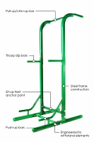 Stamina® Outdoor Fitness Power Tower                                                                                           