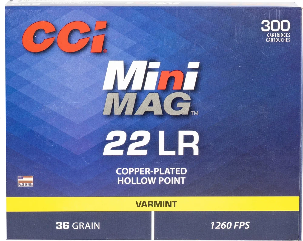 CCI .22 LR 36-Grain Rimfire Ammunition                                                                                          