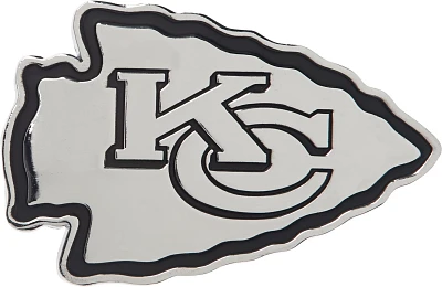 Stockdale Kansas City Chiefs Chrome Metal Freeform Auto Emblem                                                                  