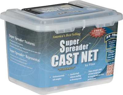 Fitec SS-1000 Super Spreader™ 5' Cast Net                                                                                     