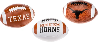 Rawlings University of Texas 3rd Down Softee Footballs 3-Pack                                                                   