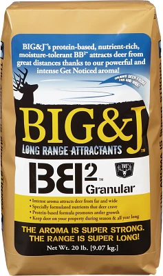 Big & J BB2 20 lb. Granular Deer Attractant                                                                                     