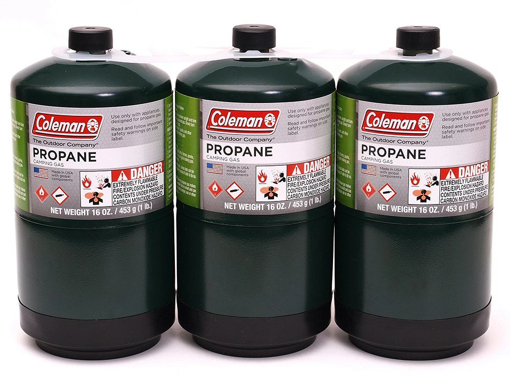 Coleman 16.4 oz. Camping Propane Cylinder 3-Pack                                                                                