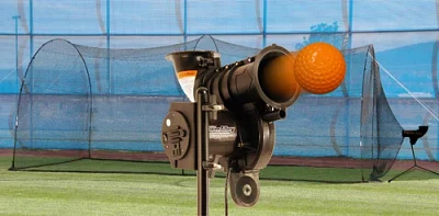 Heater Sports PowerAlley Lite-Ball Pitching Machine and 10' x 12' x 20' Batting Cage                                            