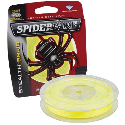 Spiderwire Stealth- Braid - 125 yards Braided Fishing Line