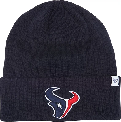 '47 Men's Houston Texans Raised Cuff Knit Cap                                                                                   