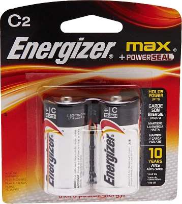 Energizer® MAX® C Batteries 2-Pack                                                                                            
