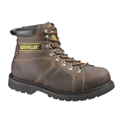 Cat Footwear Men's Silverton EH Steel Toe Lace Up Work Boots                                                                    