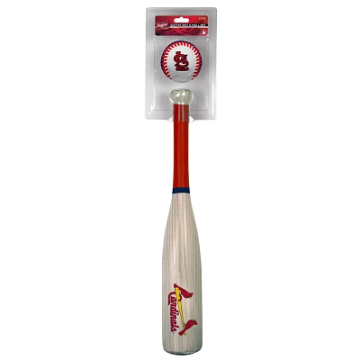 Rawlings® Kids' St. Louis Cardinals MLB Grand Slam Bat and Ball Set                                                            