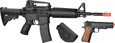 Game Face™ Defender Strike 6mm Caliber Air Rifle and Air Pistol Kit                                                           