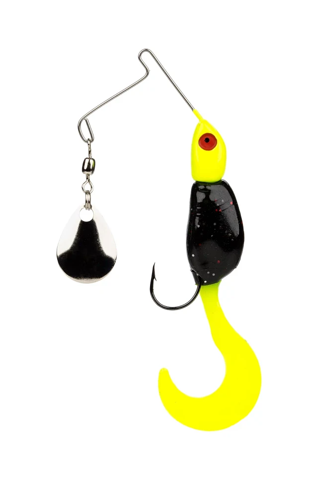 Strike King Mr. Crappie Lightning Shad Fishing Bait - Blue Grass Color - View #3