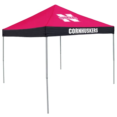 Logo University of Nebraska Straight-Leg 9 ft x 9 ft Economy Tent                                                               