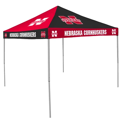 Logo University of Nebraska-Lincoln Straight-Leg 9 ft x 9 ft Checkerboard Tent                                                  