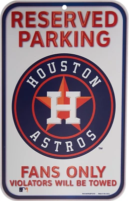 WinCraft Houston Astros Plastic Sign                                                                                            