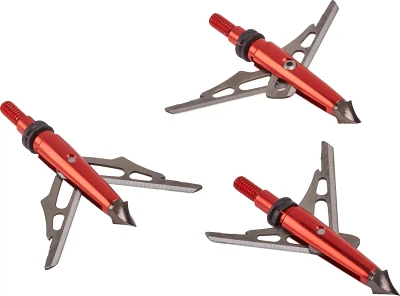 RAGE Chisel-Tip Shock Collar 2-Blade Broadheads 3-Pack                                                                          