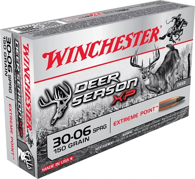Winchester Deer Season XP .30-06 Springfield 150-Grain Rifle Ammunition - 20 Rounds                                             