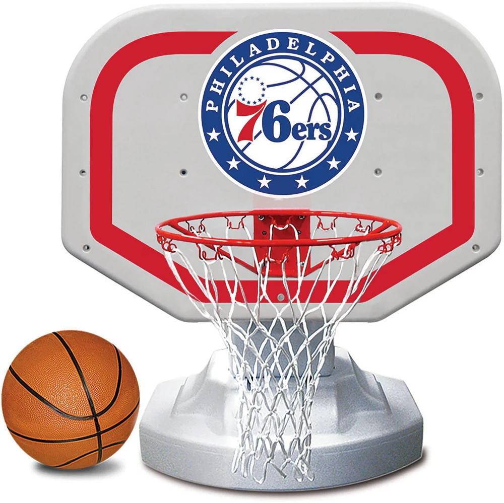 Poolmaster® Philadelphia 76ers Competition Style Poolside Basketball Game                                                      