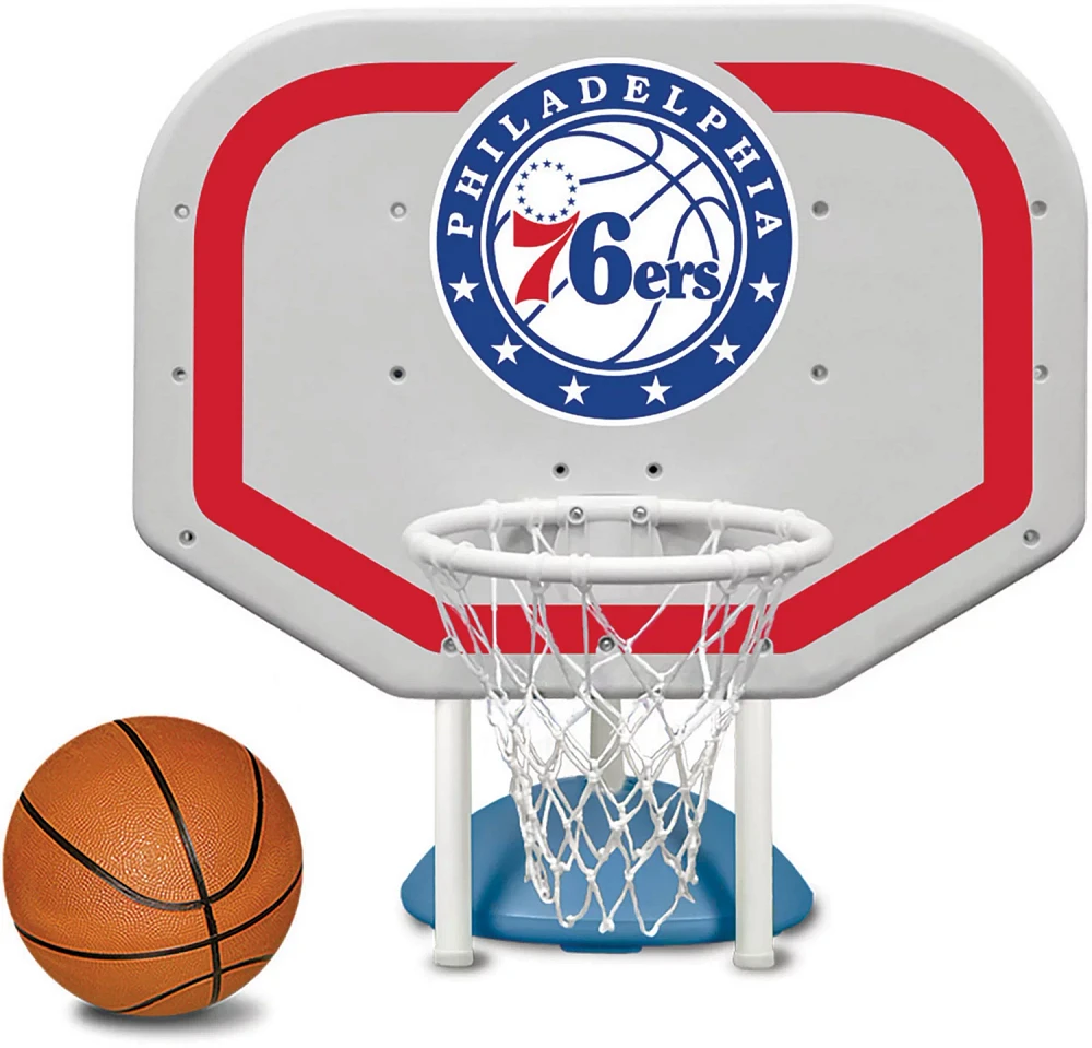 Poolmaster® Philadelphia 76ers Pro Rebounder Style Poolside Basketball Game                                                    